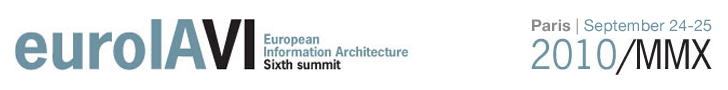 EuroIA 2010: Europe's Sixth Information Architecture Summit